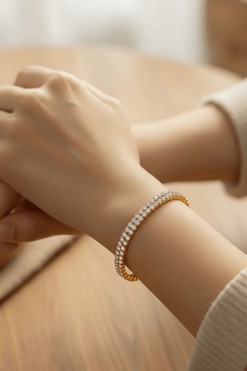 Marquis Tennis Bracelet - Bella Jewels Design