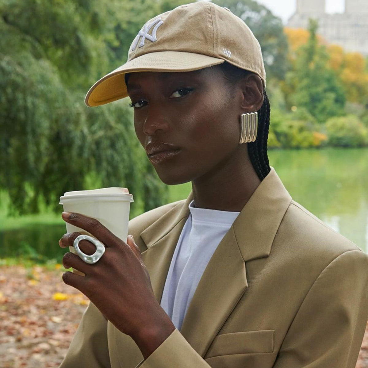 Vintage Stud Button Earrings - Bella Jewels Design