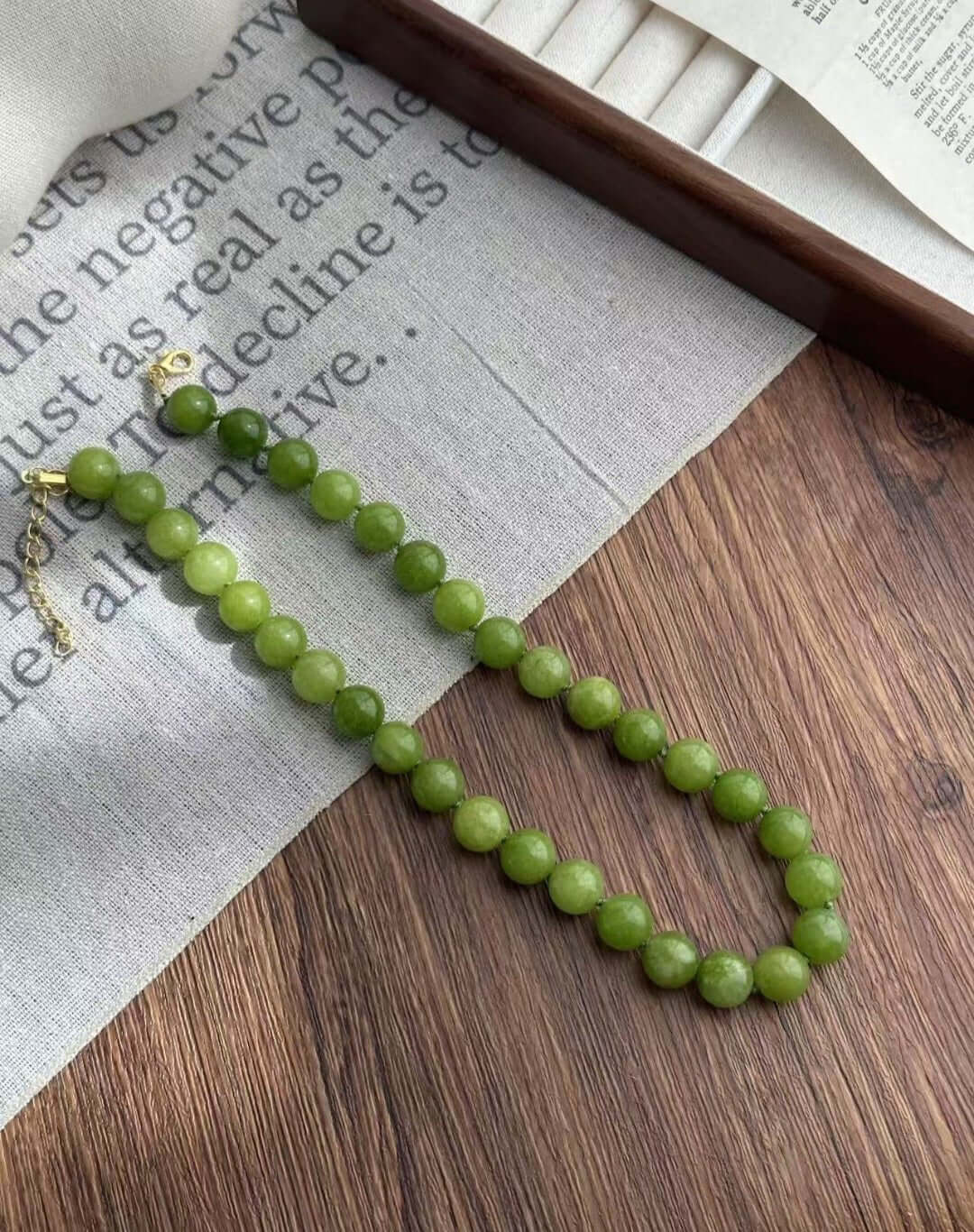 Agate Beaded Knotted Necklaces - Bella Jewels Design