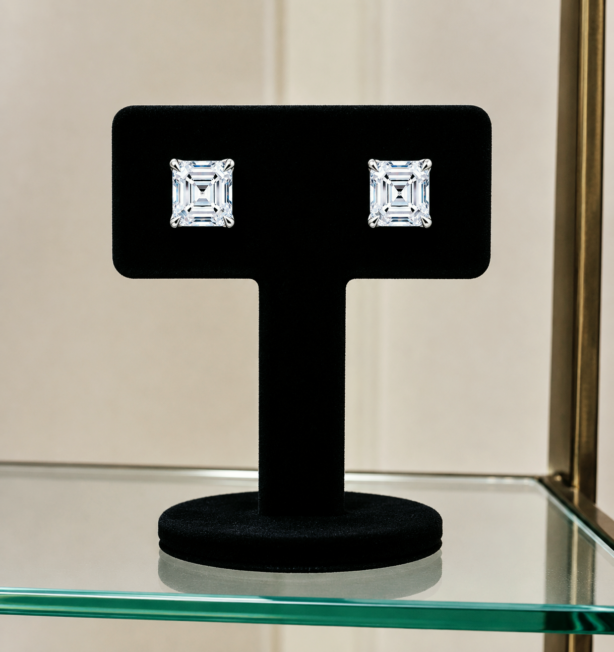 Solitaire Moissanite Earrings | 925 Sterling Silver
