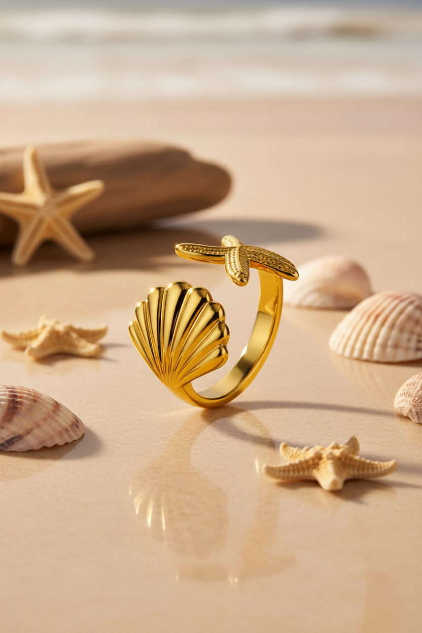 Star Fish Ring