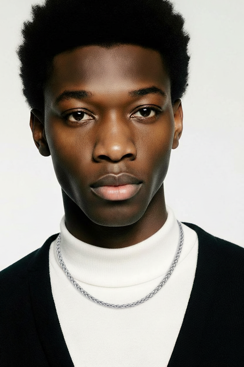 Rope Spiga Necklace | Unisex