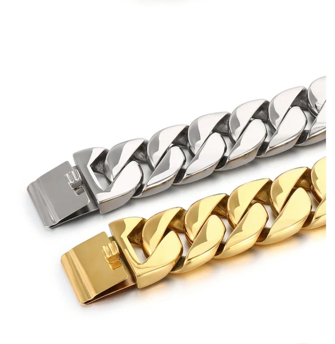 Chunky Cuban Link Bracelet Unisex