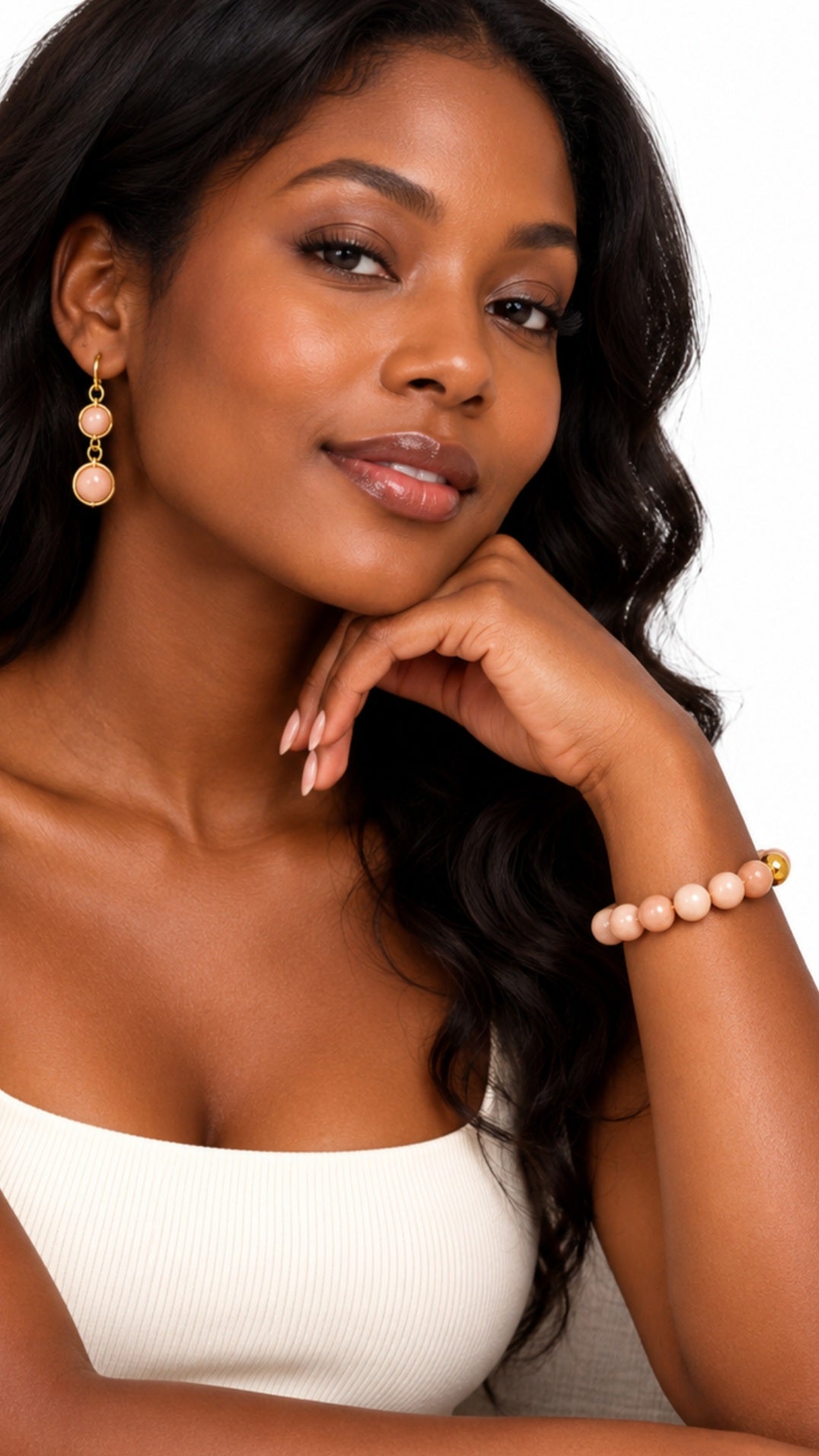 Bracelet and Earring Set | Hand
