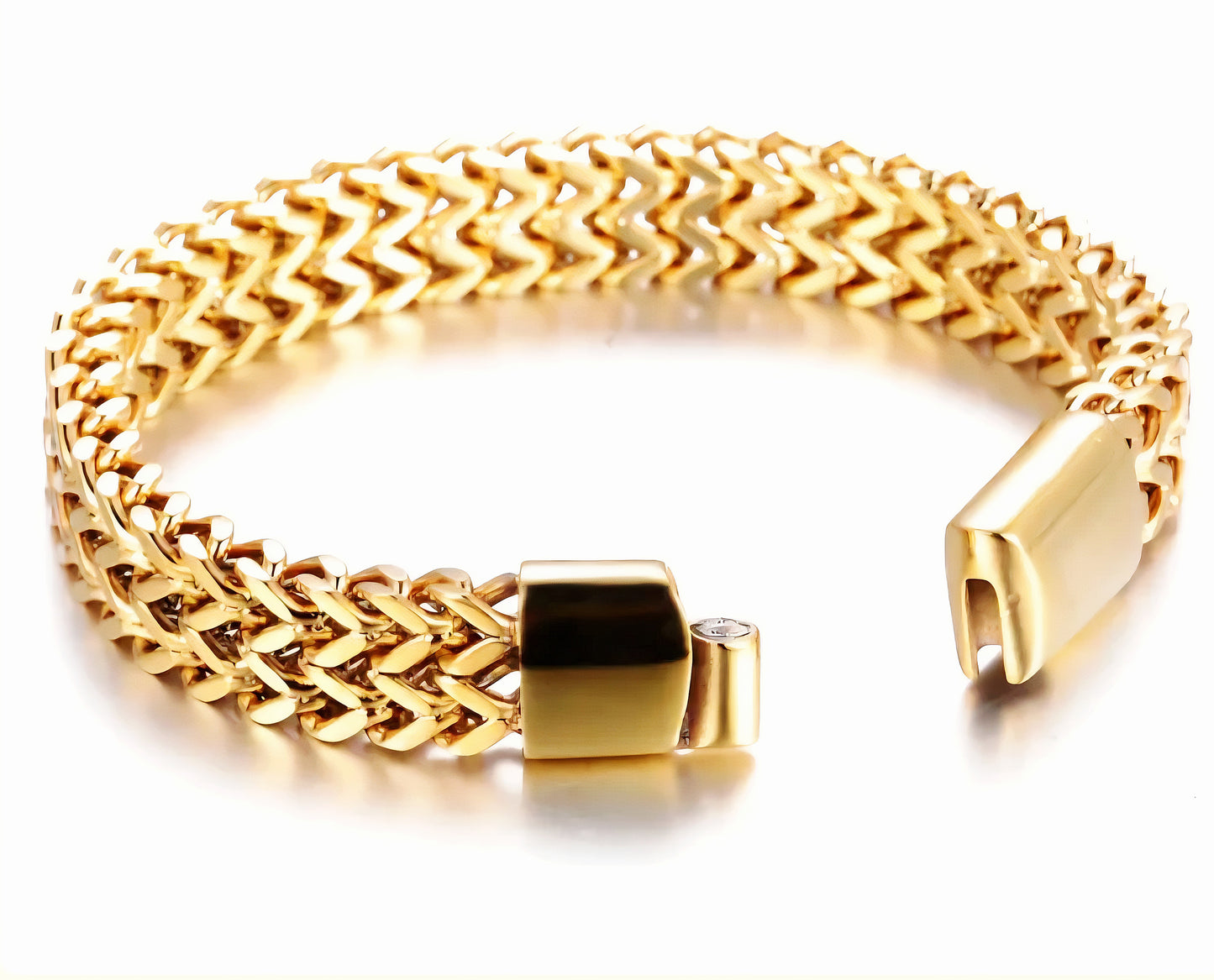 Mesh Watch Band Bracelet  Magnetic Clasp