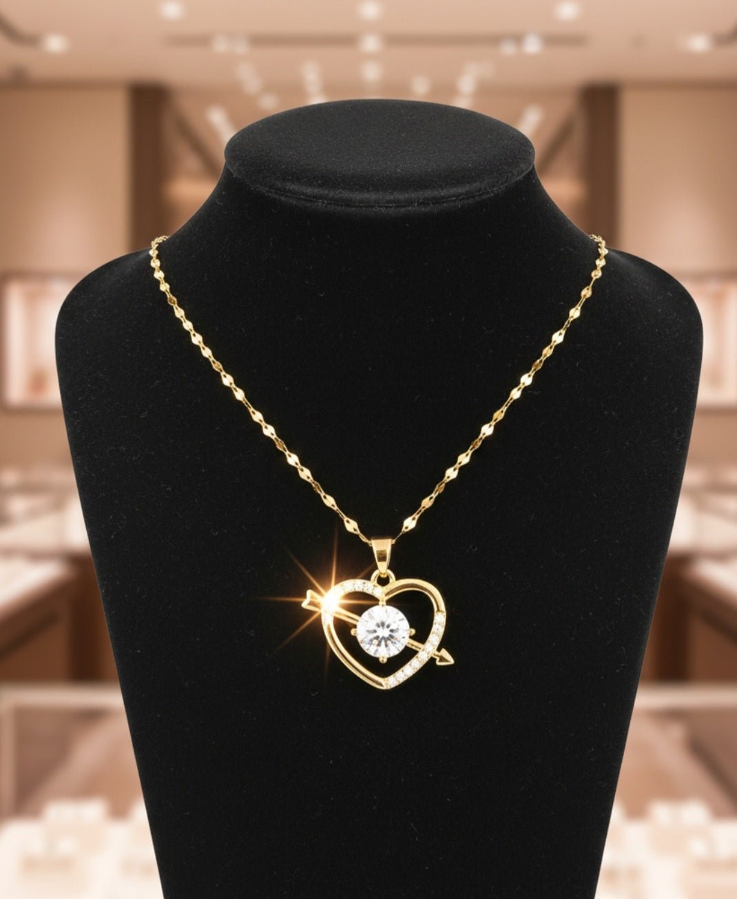 Cupid Pendant Necklace - Bella Jewels Design