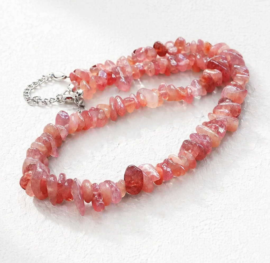 Crystal Nugget Chokers