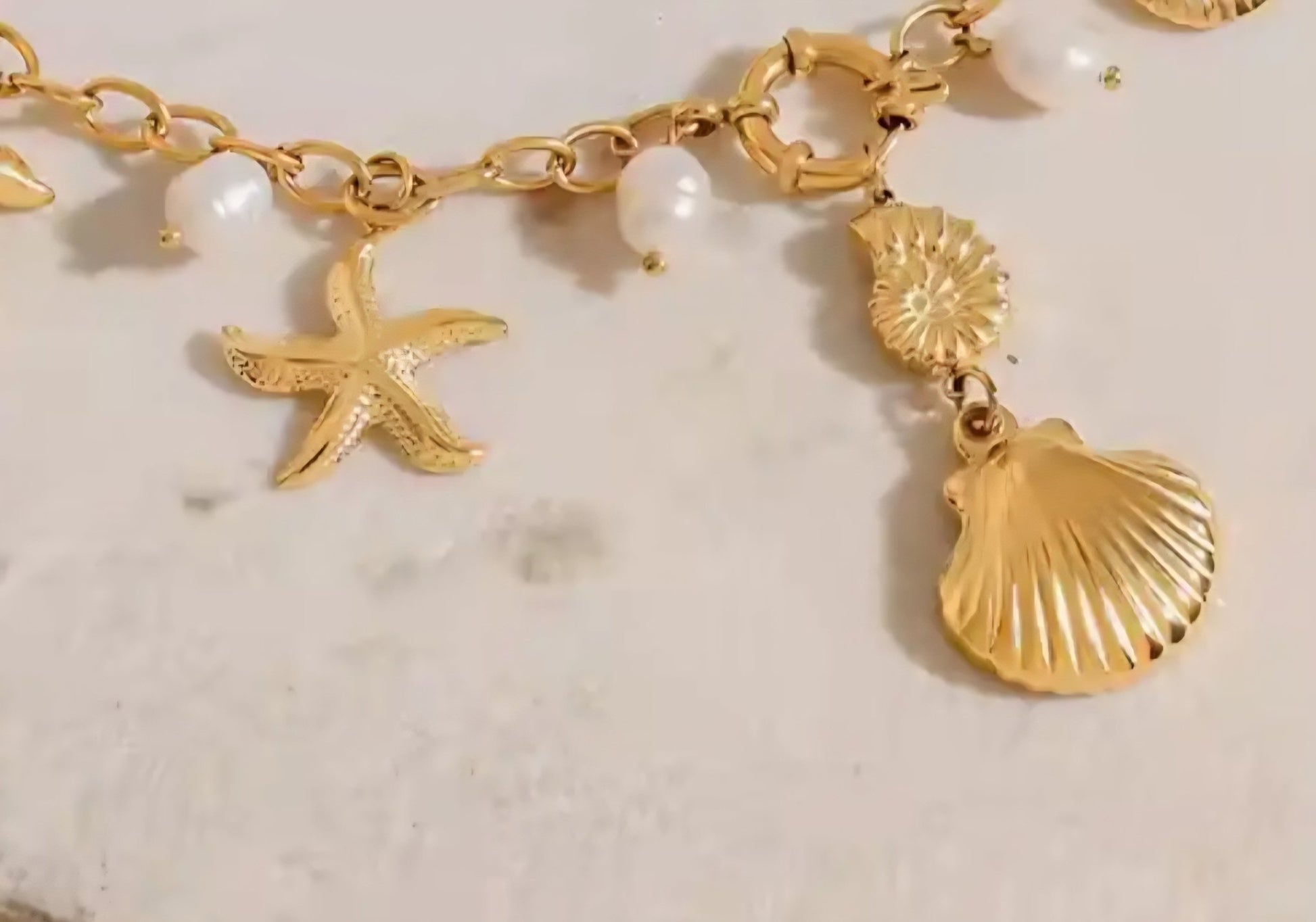 Ocean Inspired Charm Necklace - Bella Jewels Design