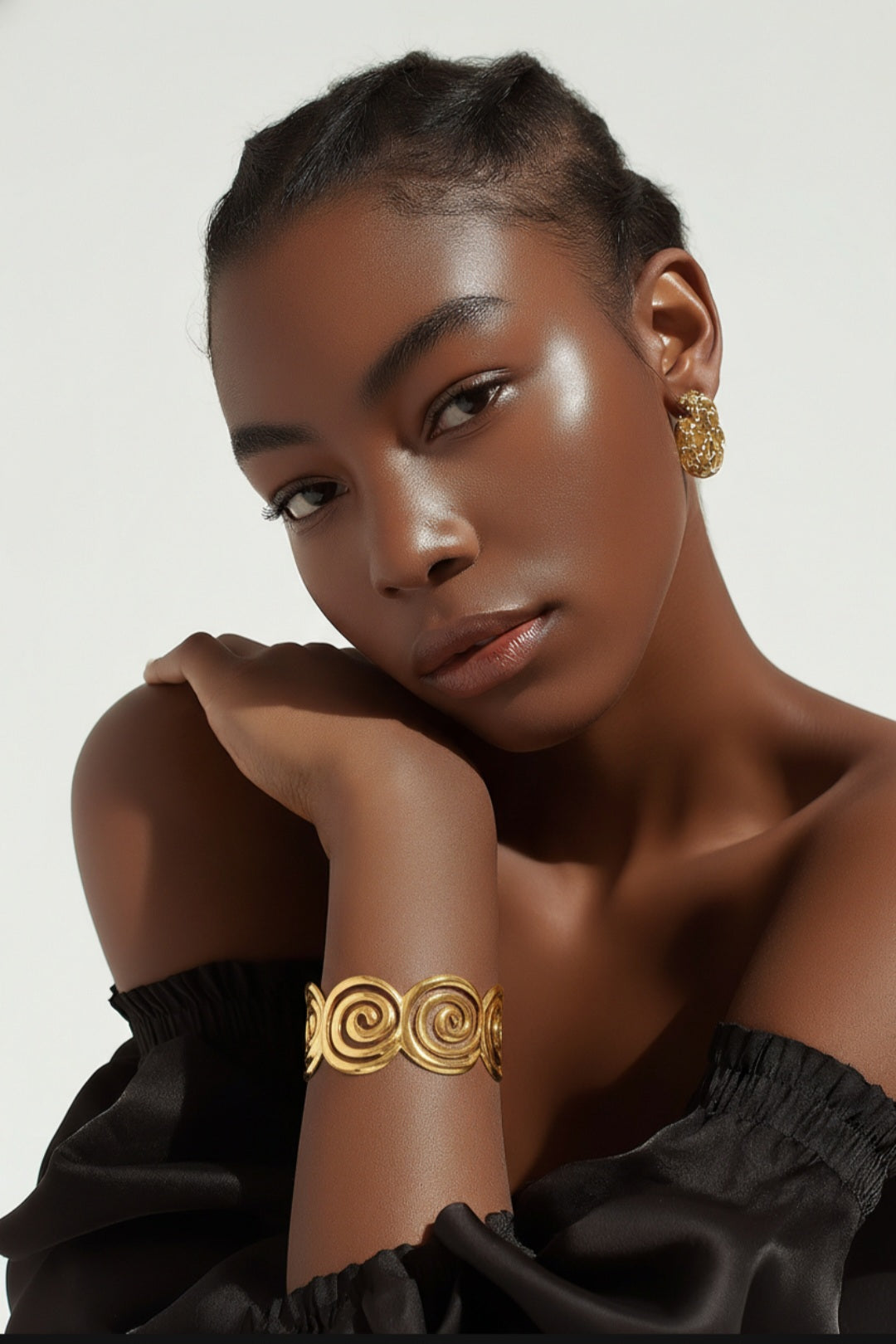 Spiral Cuff Bracelets