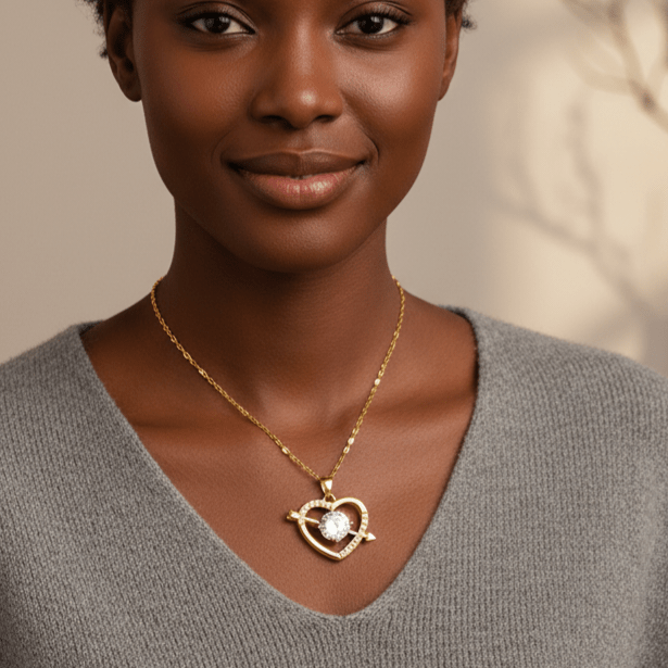 Cupid Pendant Necklace - Bella Jewels Design