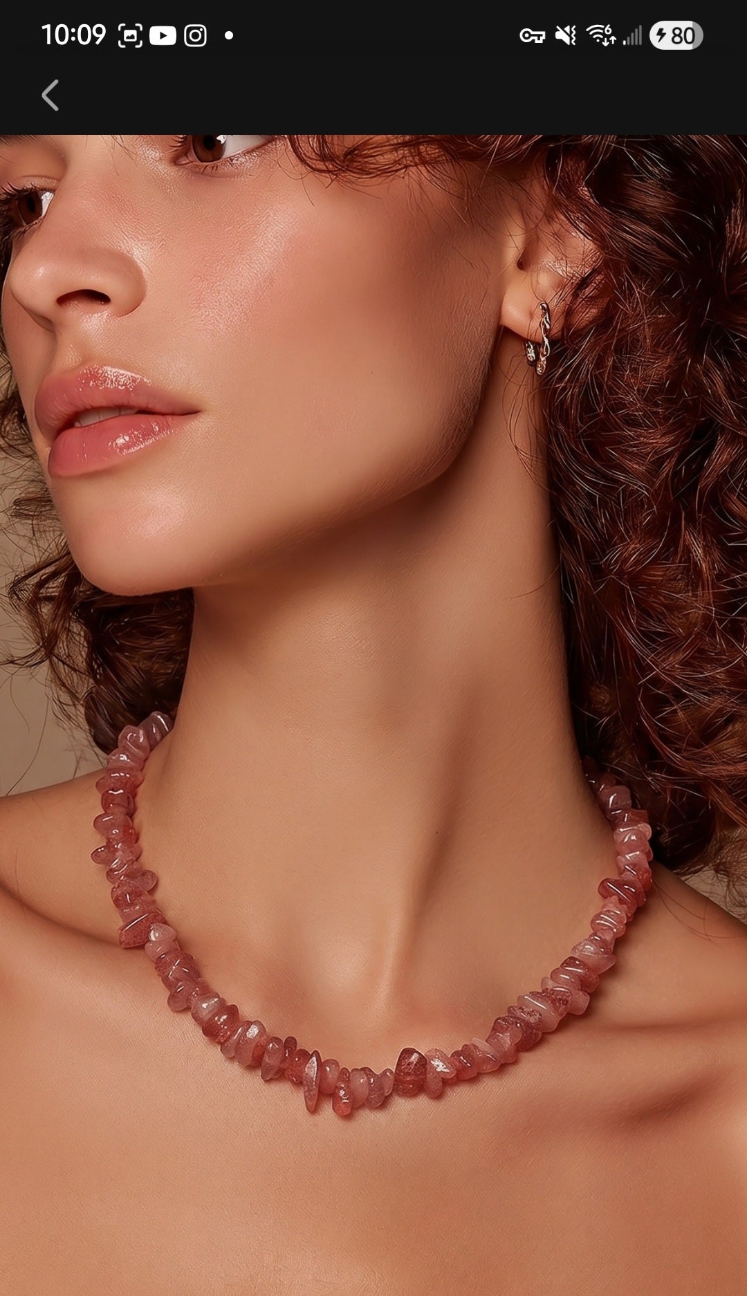 Crystal Nugget Chokers