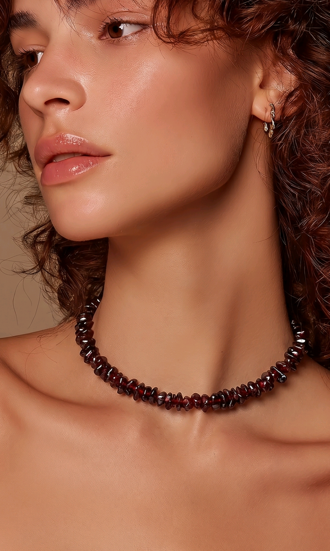 Crystal Nugget Chokers
