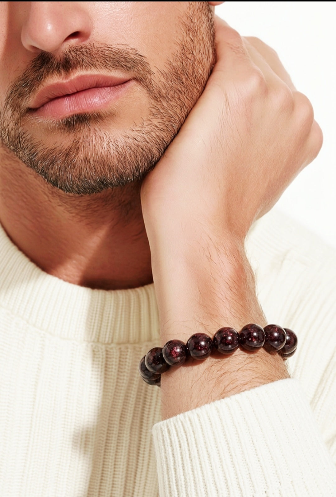 B06-Crystal Beaded Bracelet