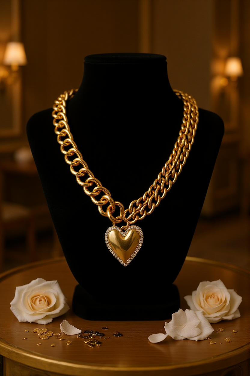 Diamond Heart Necklace