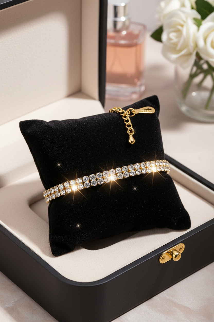 Marquis Tennis Bracelet