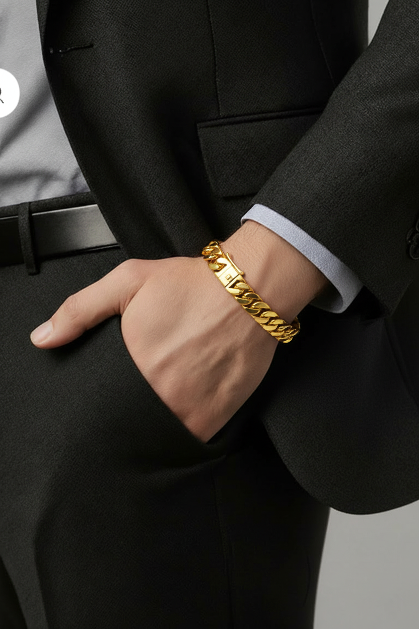 Chunky Cuban Link Bracelet Unisex