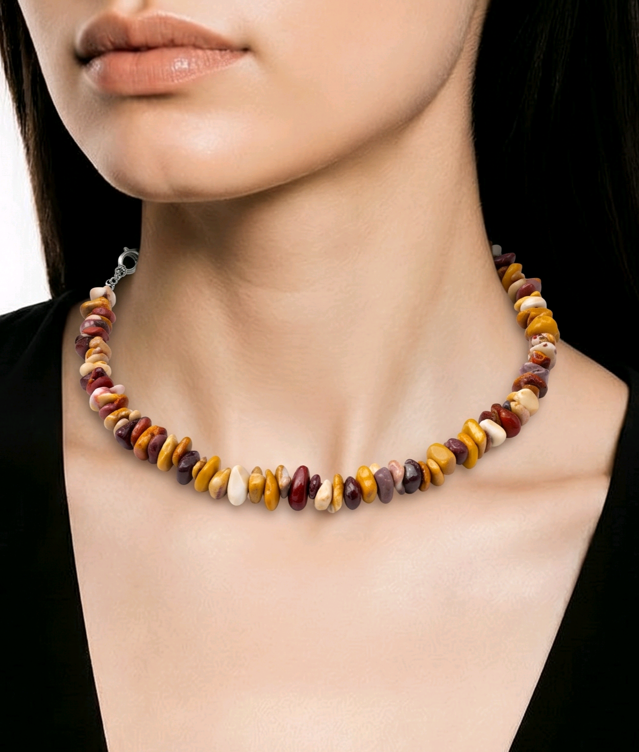 Crystal Nugget Chokers