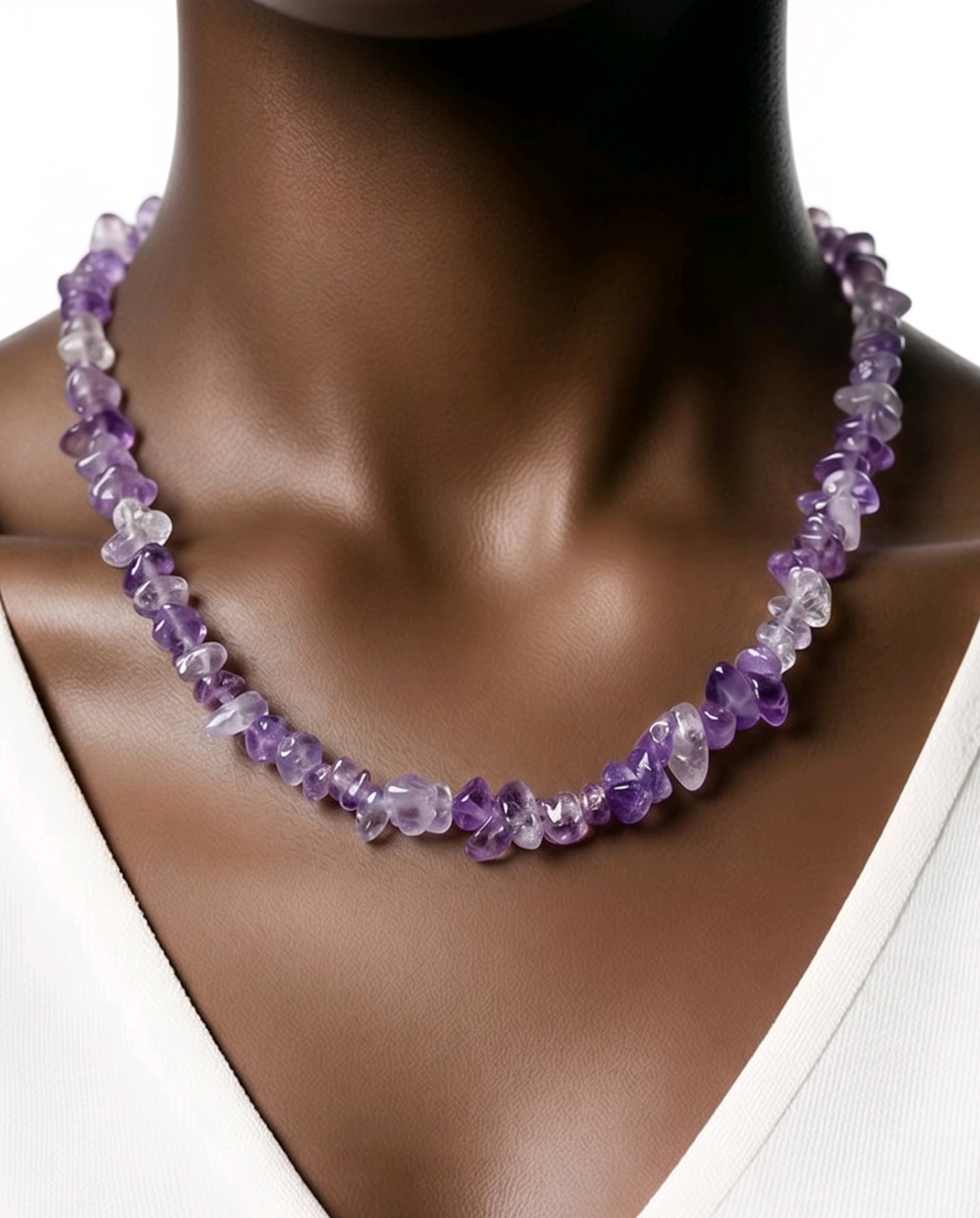 Crystal Nugget Chokers