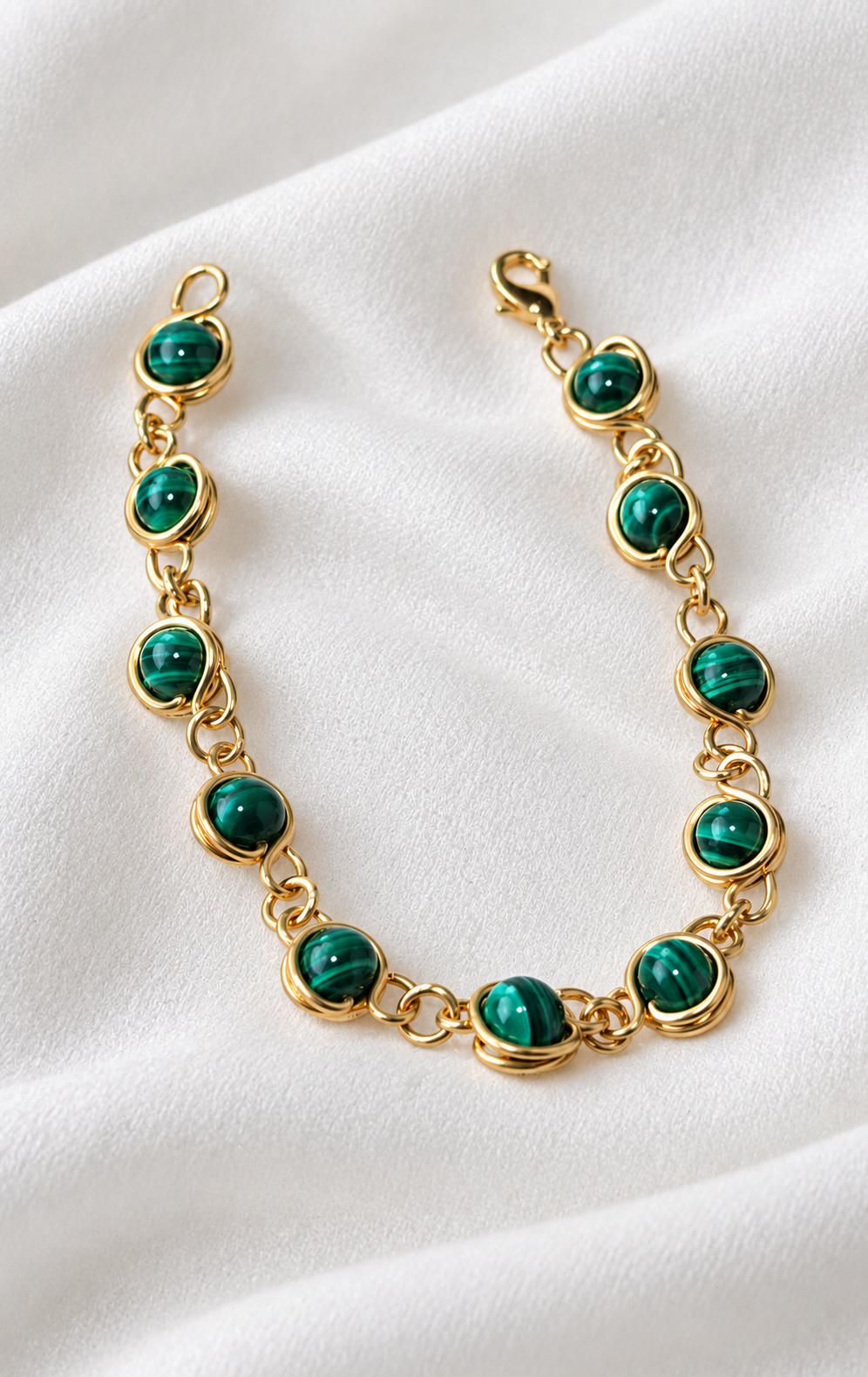 6MM Crystal Beaded Wire Wrapped Bracelets | Handmade Jewelry