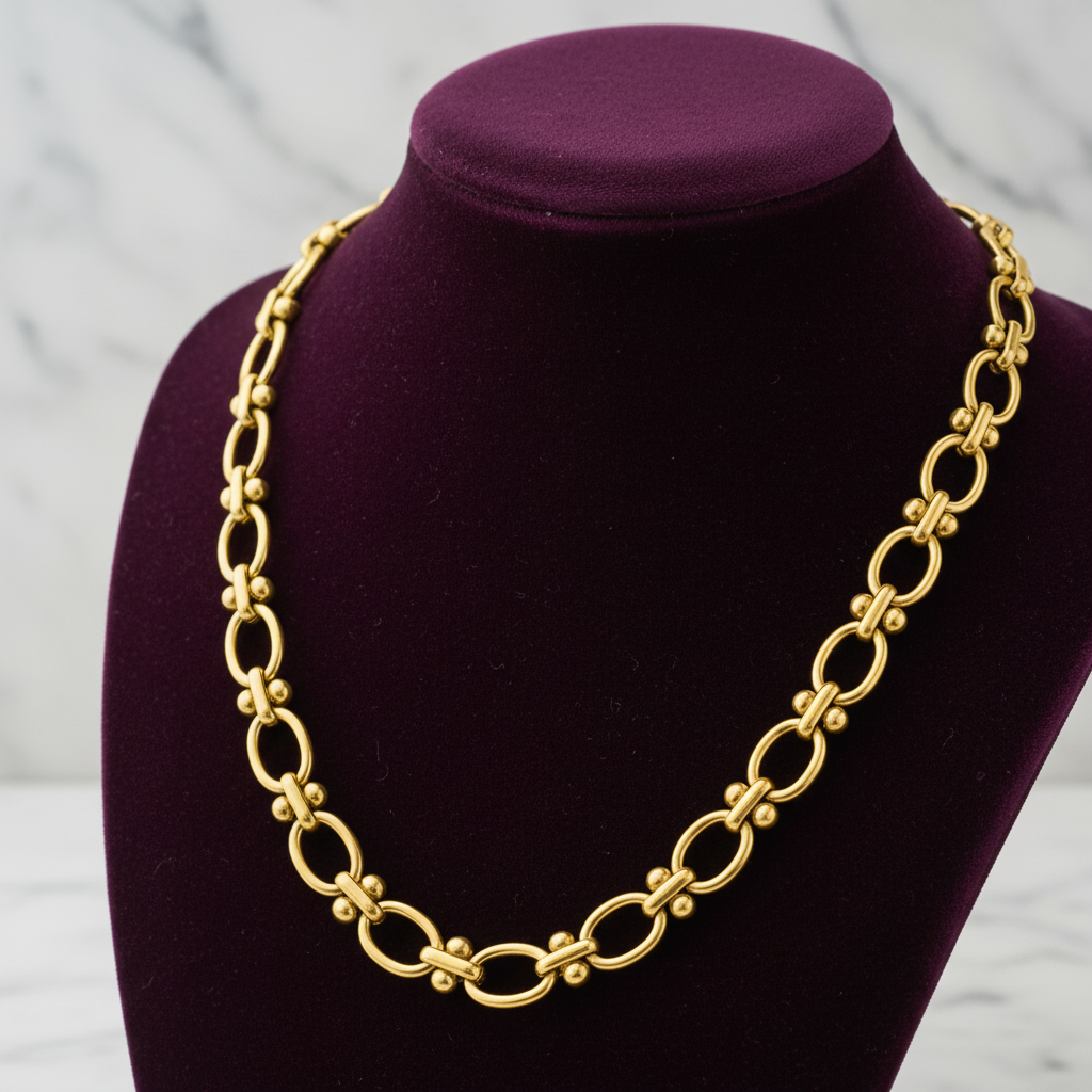 Rio Rope and Link Necklace